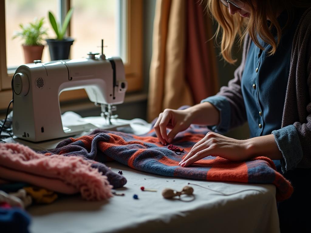 Atelier de réparation durable des costumes