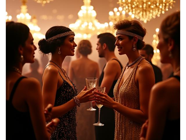 Étude de cas lancement parfum thème Gatsby