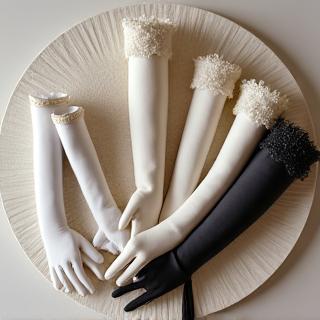 Collection gants élégants d'époque